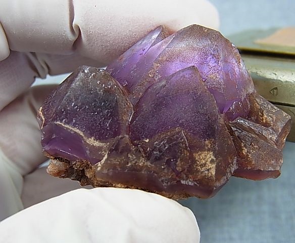 画像: スウェーデン・ヴァルムランド産アメジスト原石（群晶） 36.7g