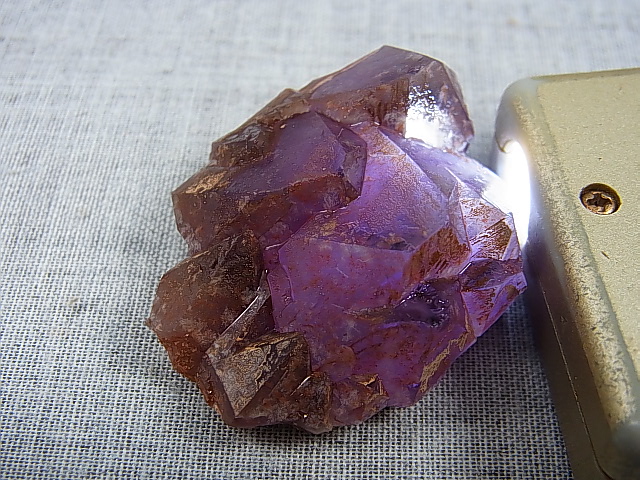 画像: スウェーデン・ヴァルムランド産アメジスト原石（群晶） 36.7g