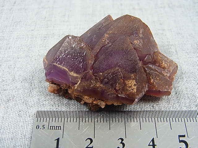 画像: スウェーデン・ヴァルムランド産アメジスト原石（群晶） 36.7g