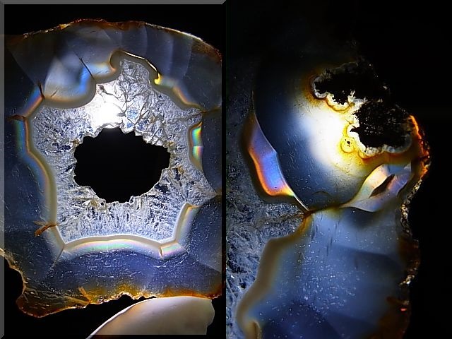 画像: ブラジル産イリスアゲートスライス 17.3g