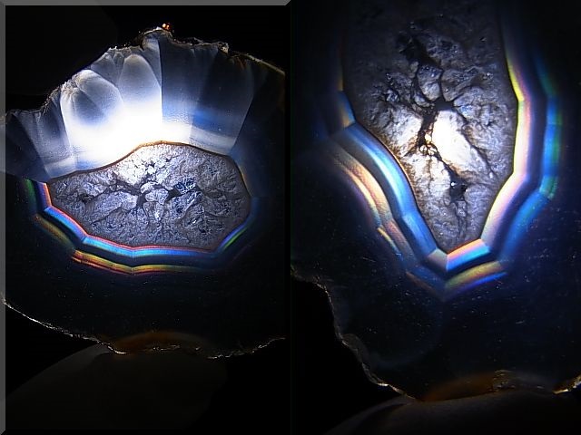 画像: ブラジル産イリスアゲートスライス 7.1g