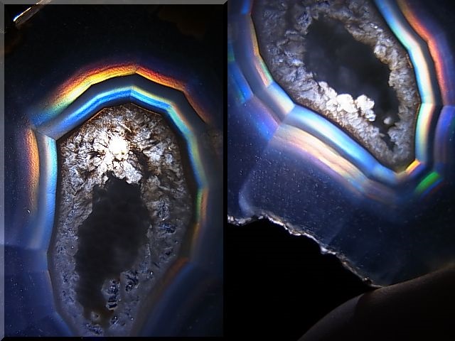 画像: ブラジル産イリスアゲートスライス 8.7g