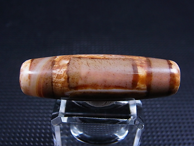 画像1: 「天地」（ドラゴンライン入り）現代天珠 直径約11.5×39mm