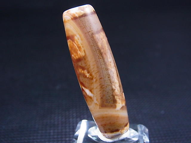 画像: 「天地」（ドラゴンライン入り）現代天珠 直径約11.5×39mm