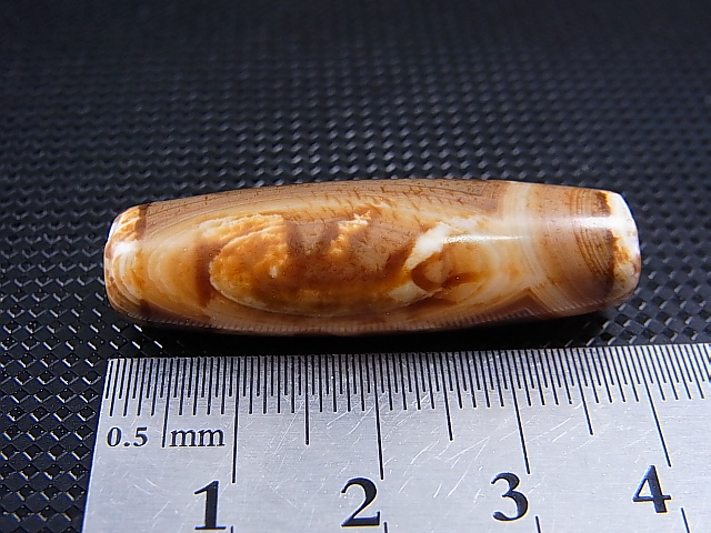 画像: 「天地」（ドラゴンライン入り）現代天珠 直径約11.5×39mm