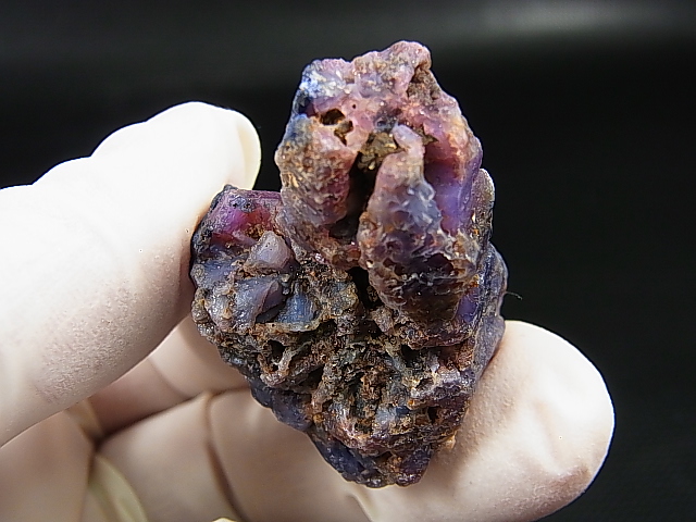 画像1: ベトナムLuc Yen産トラピチェ結晶原石（バイカラーサファイア/マトリクス） 144.3カラット