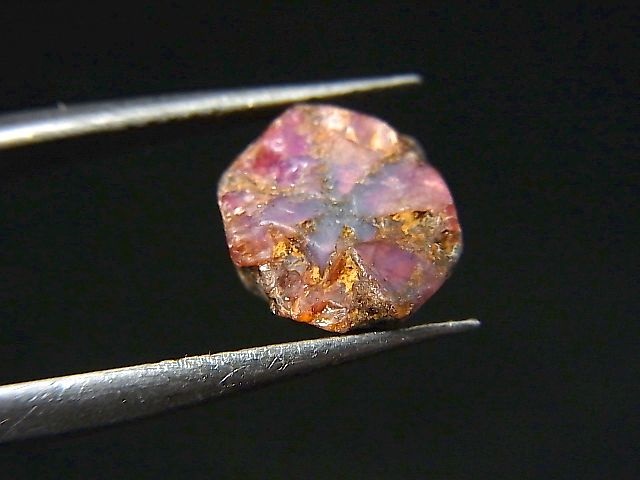 画像1: ベトナムLuc Yen産トラピチェ結晶原石（シルキーサファイア） 3.4カラット