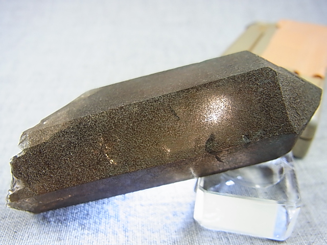 画像: スイス・アルプス（ガレンシュトック）スモーキークオーツ（クローライト付き） 78.1g