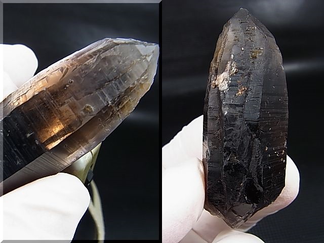 画像: ノルウェー産スモーキークオーツ（ケアンゴーム）原石 38.6g