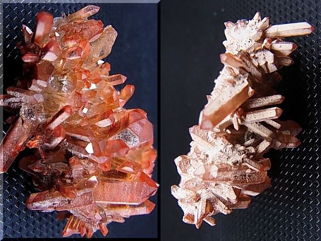 画像: スウェーデン産ヘマタイト（タンジェリン）水晶クラスター 19.0g