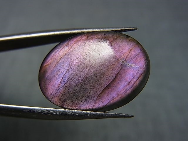 画像: レアカラー：ピンク/パープルシラーラブラドライト研磨タンブル 2.2g