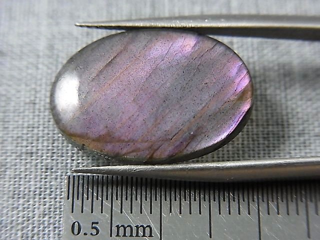 画像: レアカラー：ピンク/パープルシラーラブラドライト研磨タンブル 2.2g