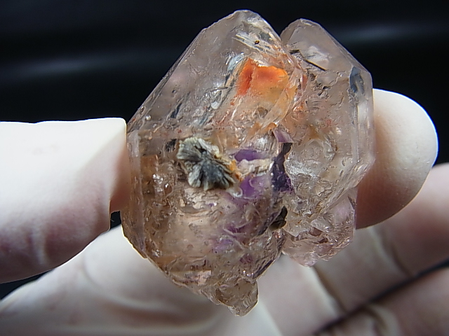 画像: タンザニア・モンドヴィレッジ産モンドクオーツ/エレスチャルアメジスト原石 37.5g