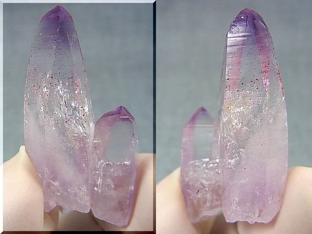 画像: メキシコ・ベラクルス産アメジストダブルポイント 10.3g