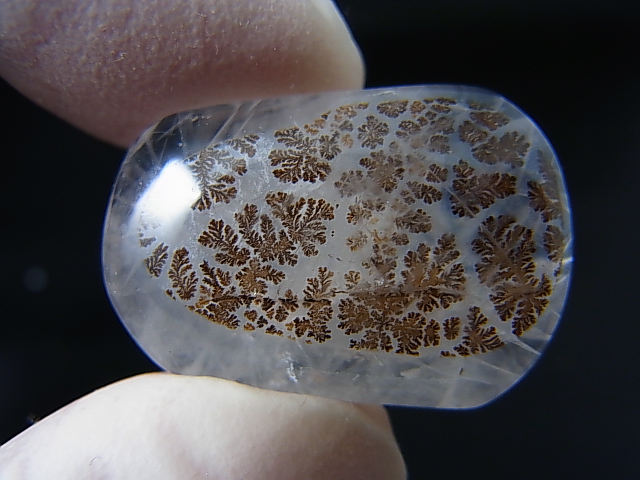 画像: ブラジル産デンドリック水晶研磨タンブル 9.2g