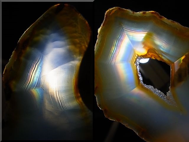 画像: ブラジル産イリスアゲートスライス 16.2g