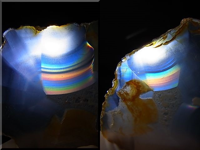 画像: ブラジル産イリスアゲートスライス 9.4g