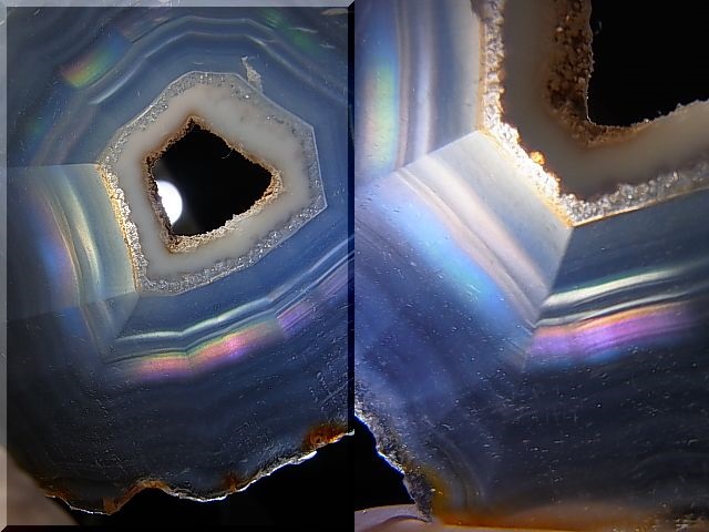 画像: ブラジル産イリスアゲートスライス 16.6g