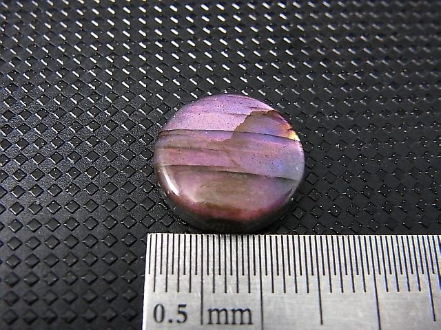 画像: レアカラー：ピンク/パープルシラーラブラドライト研磨タンブル 1.2g