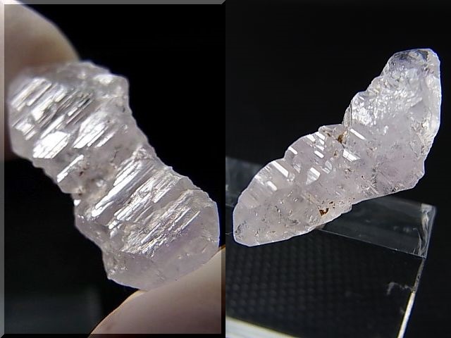 画像: 栃木県野州鉱山産チョロギ水晶(アメジスト) 3.5g