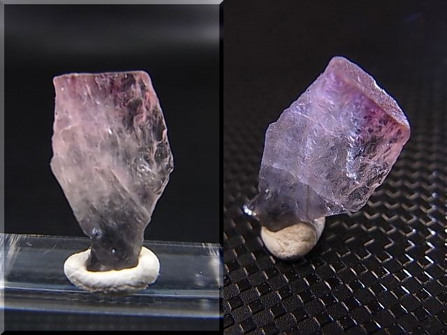 画像: ベトナムMinh Tien産多色トルマリン（ピンク/カラーレス/ブラック）結晶原石 3.5カラット