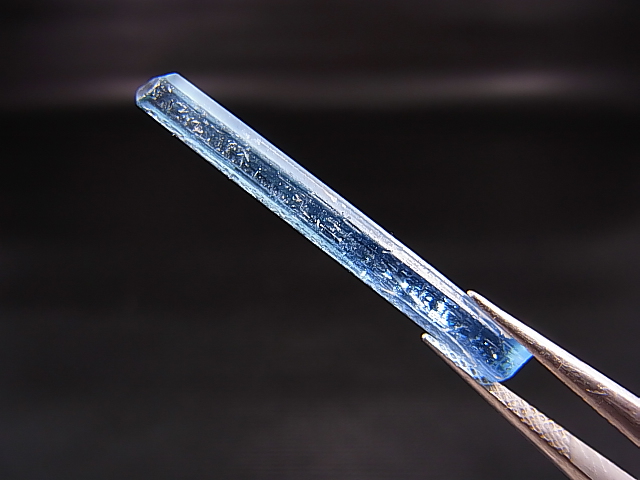 画像2: ジェムグレード宝石需要品質：ベトナム産アクアマリン柱状結晶原石 3.8カラット