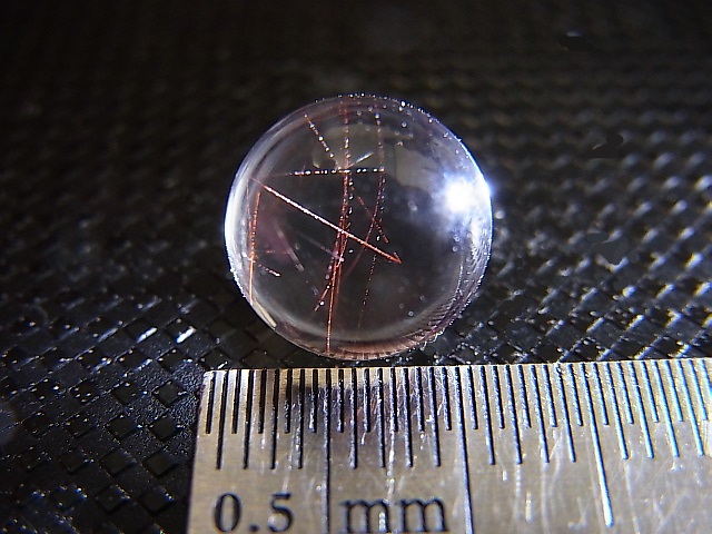 画像: マダガスカル産ピンクエンジェルラダー水晶丸玉 10mm