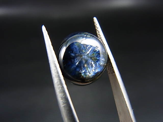画像: ベトナムLuc Yen産トラピチェ結晶研磨タンブル（ブルーサファイア） 6.2カラット
