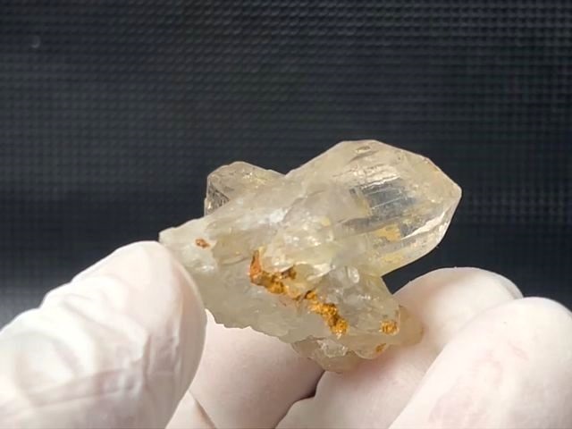 画像: ガネーシュヒマール・ラパ産ウォータークリア水晶ポイント（貫入り/連晶） 17.1g