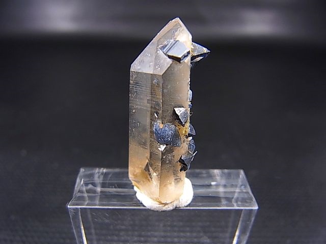 画像: ノルウェー産ライトスモーキー水晶（ブルーアナテース付き） 3.4g