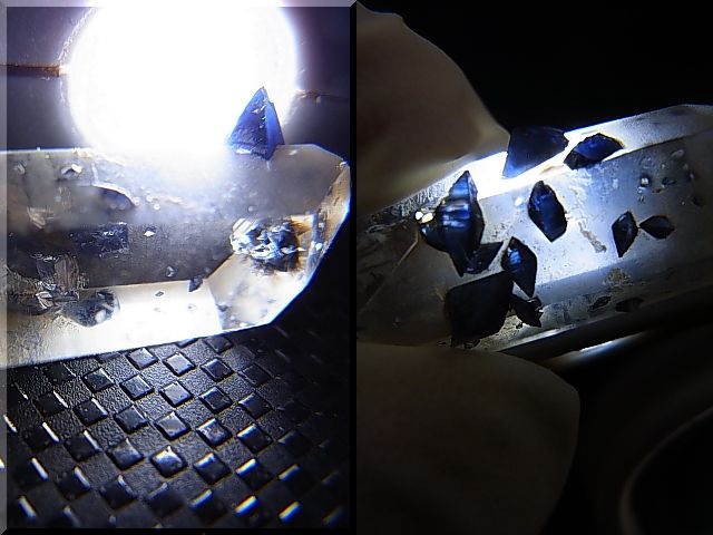 画像: ノルウェー産ライトスモーキー水晶（ブルーアナテース付き） 3.4g