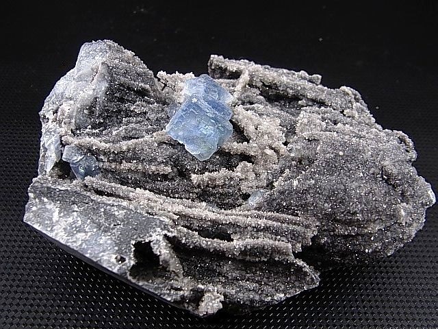 画像1: キャビネットサイズ：福建省産ブルーグリーンフローライト原石 366.5g