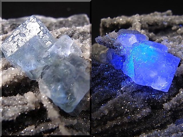 画像: キャビネットサイズ：福建省産ブルーグリーンフローライト原石 366.5g