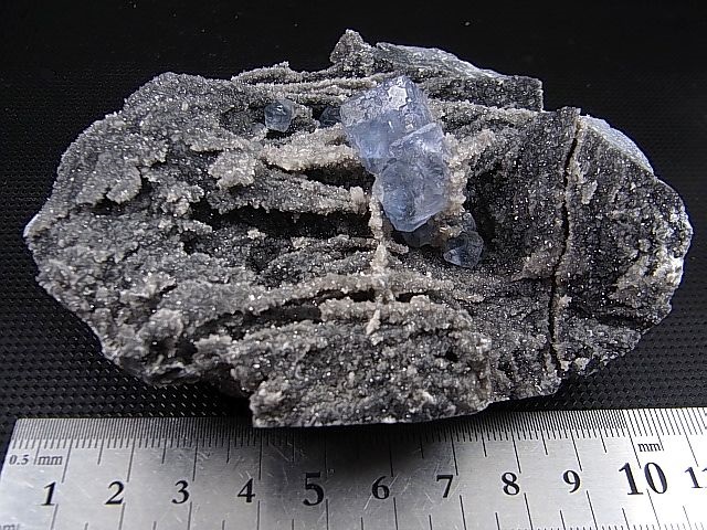 画像: キャビネットサイズ：福建省産ブルーグリーンフローライト原石 366.5g