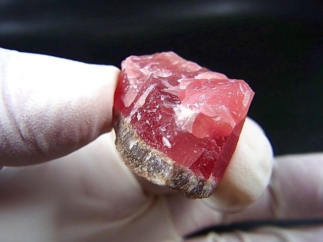 画像: 北海道稲倉石鉱山産ロードクロサイト原石 16.8g