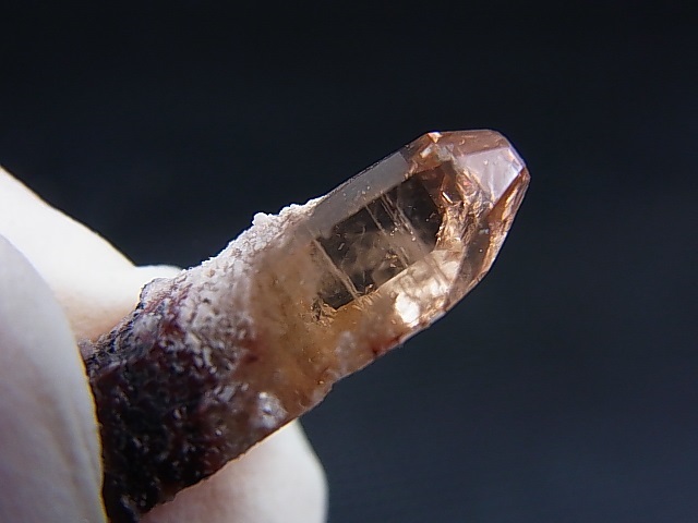 画像: メキシコ産レッドトパーズ原石 1.2g