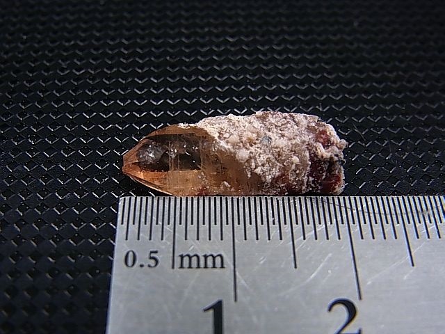 画像: メキシコ産レッドトパーズ原石 1.2g