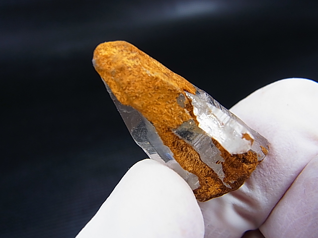 画像: ガネーシュヒマール・ラパ産ゴールデンヒーラー水晶ポイント（テッシンハビット型） 8.0g