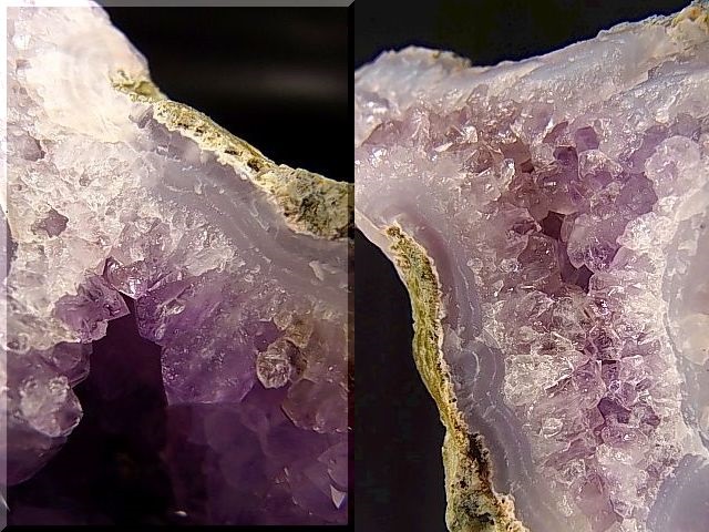 画像: 福島県宝川産アメジスト（紫水晶）オンアゲート 169.2g