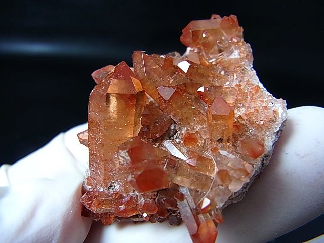 画像: スウェーデン産ヘマタイト（タンジェリン）水晶クラスター 18.8g