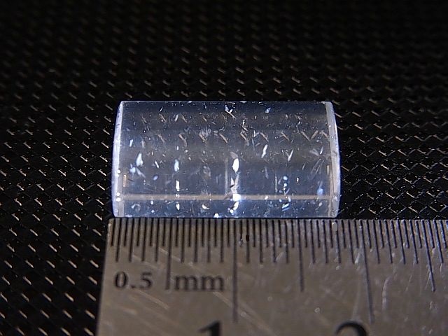 画像: マダガスカル産ジラソルクオーツ研磨原石（針状ルチル/中空インクルージョン） 2.4g