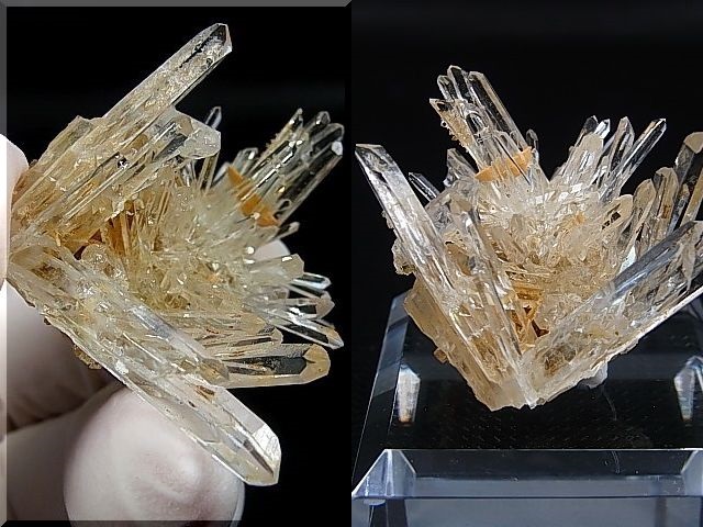 画像: ベトナム・Bac Kan省産ニードル水晶クラスター 12.5g