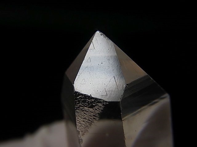 画像: ベトナム・Bac Kan省産クリア水晶ポイント（レコードキーパー付き） 27.5g