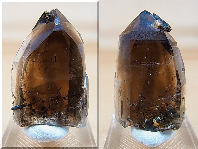 画像: マラウイ・ムランジェ産クリアスモーキー水晶（エジリン貫入り） 16.5g