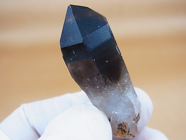 画像: マラウイ・ムランジェ産クリアスモーキー水晶（エジリン入り） 15.4g