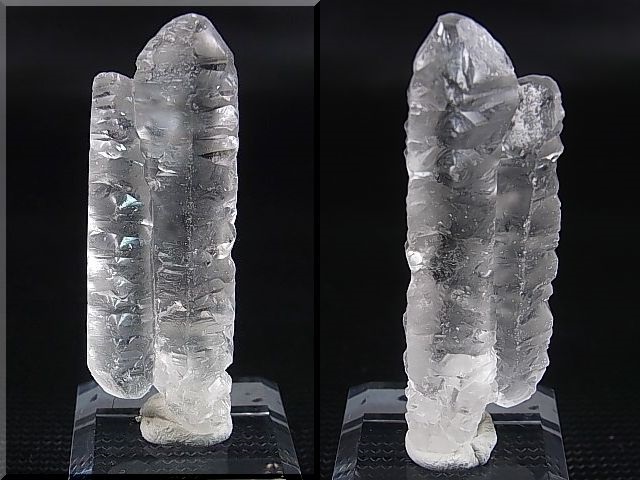 画像: マダガスカル産グロースインターフェレンスＤＴ蝕像水晶 13.7g