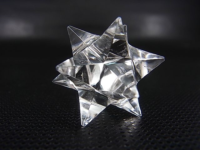 画像: ガネーシュヒマール・ティプリン産水晶使用マカバスター水晶（六芒星/五芒星十二面体） 11.4g