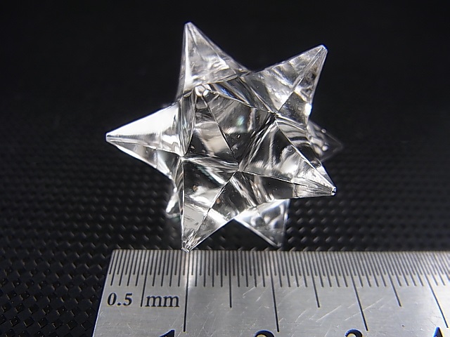 画像: ガネーシュヒマール・ティプリン産水晶使用マカバスター水晶（六芒星/五芒星十二面体） 11.4g