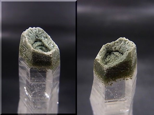 画像: ガネーシュヒマール・ラパ産水晶ポイント（成長干渉型） 27.9g