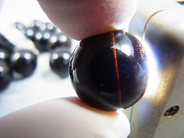 画像: オリジナル加工：フィンランド・リプシニエミ産モリオン（黒水晶/ケアンゴーム）・ビーズ 15.5mm平均